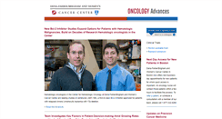 Desktop Screenshot of oncologyadvances.org